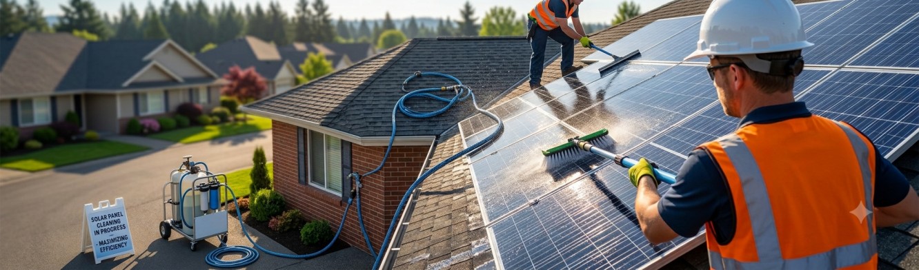 Solar Panel Cleaning Banner 2