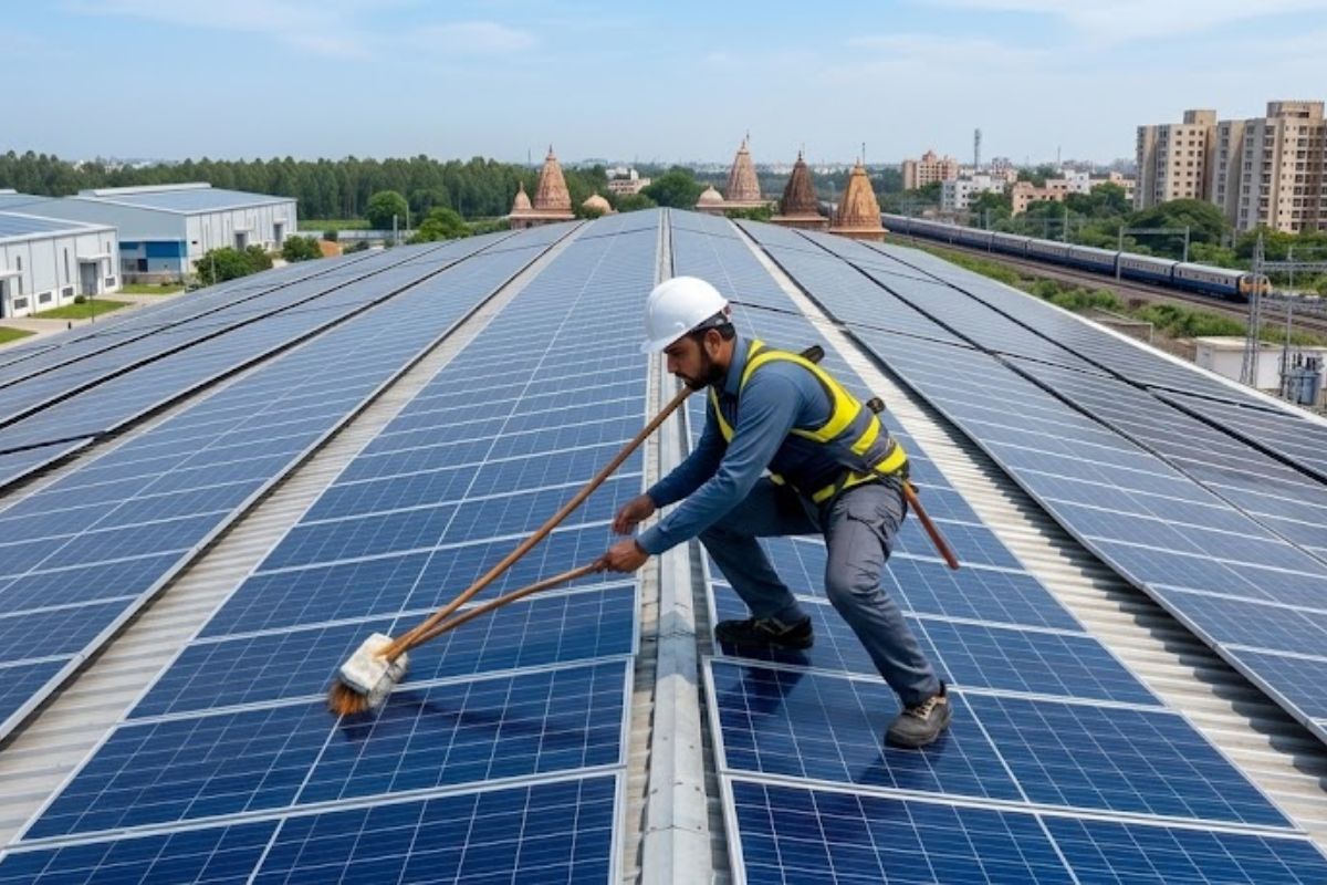 Solar Panel Cleaning Services